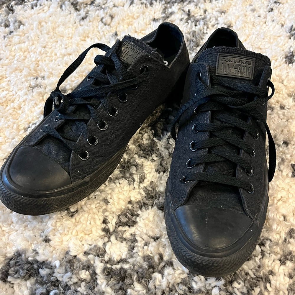 Converse All Star Monochrome Black Sneakers